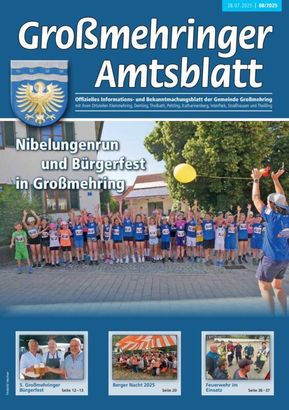 Titel Amtsblatt August 2025